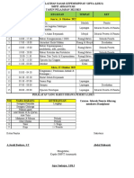 Susunan Kegiatan Dan Pembagian Kelompok Ldks Ok