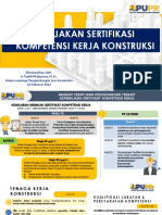 LPJK-Kebijakan Sertifikasi Kompetensi Kerja Konstruksi - Ketua LPJK