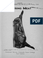Curing Meat: Methods for Home Curing of Ham, Bacon, and Other Pork Cuts