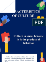 Q1 - H.3. Characteristics of Culture