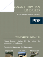 Penanganan Tumpahan Limbah B3