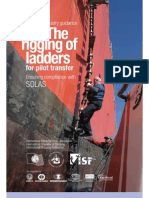 Rigging of Pilot Ladders
