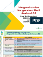 HAZ-01-05 Analisis Evaluasi Hasil Analisis LB3