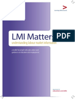 LMI Matters!: Understanding Labour Market Information