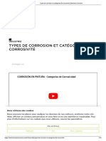 Types de Corrosion Et Catégories de Corrosivité