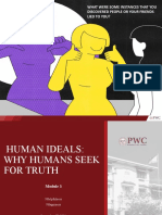 1st Q-Grade 9 - English 9 Elective - Module 3 - Human Ideals - Why Seek Humans Seek Truth