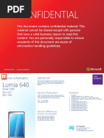 Microsoft Lumia 640 and 640 Dual SIM RM-1077 1109 Service Schematics v1.0