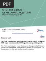 Infineon-AURIX GTM TIM Capture 1 KIT TC397 TFT-Training-v01 01-EN