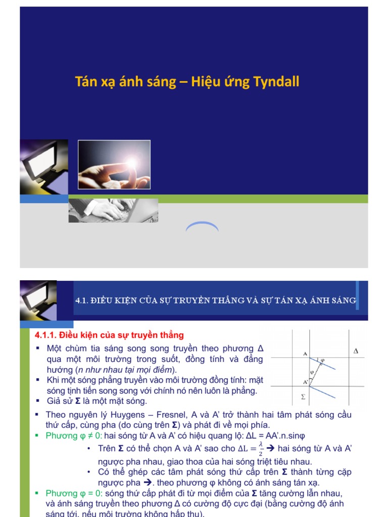 Difference Of Tan Xa Anh Sang La Gi