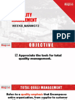 WK8 - Quality Management