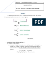 Aminas: Ies Virgen Del Carmen (Jaén) Departamento de Física Y Química Química Orgánica