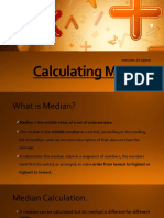 Calculating Median: Instructor: Sir Sajawal
