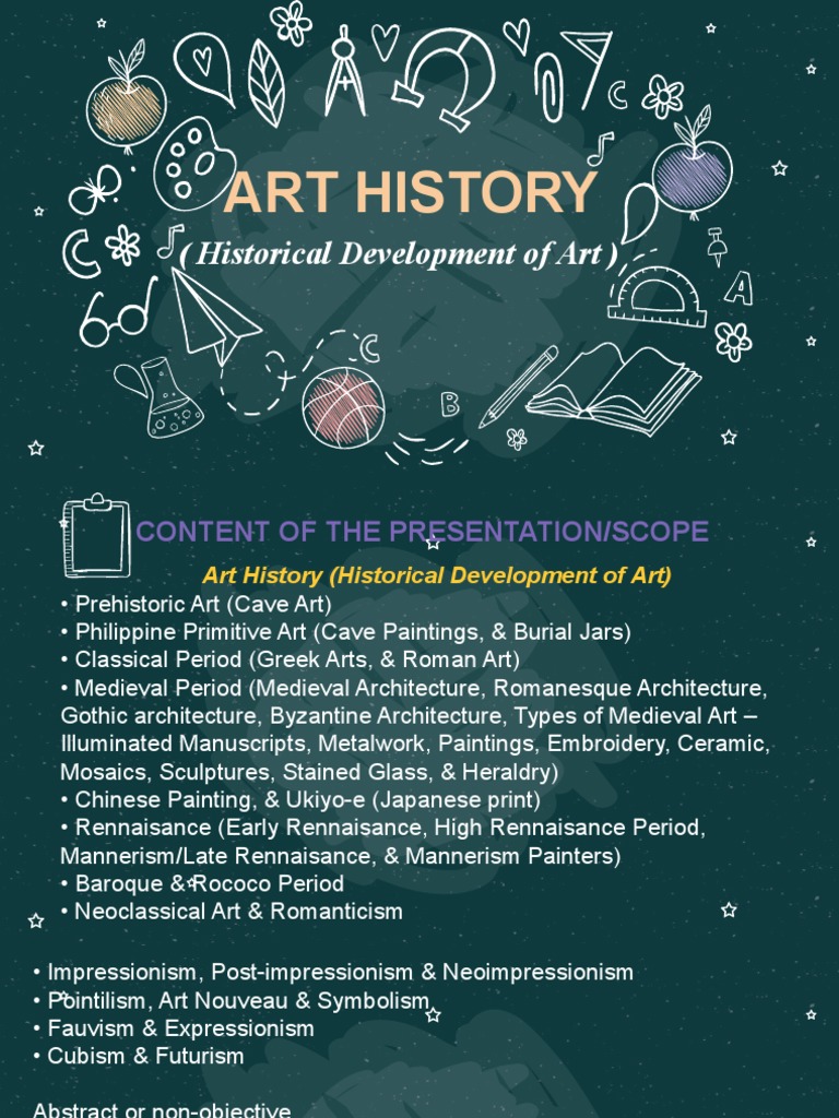 Art History PDF Renaissance Abstract Art