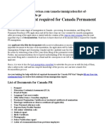 Document Canada
