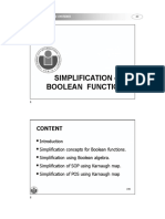 Chapter 2 (Simplification of Boolean Functions) 2022 Cho Sinh Vien