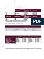 Deposit & Withdrawal Limits