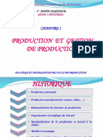 Chapitre I - Production Et Gestion de Production