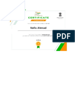 Certificate Deshbhaktigeet