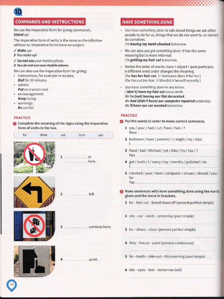 Ai Pet Unit 10 Command And Instructions Have Something Done Pdf