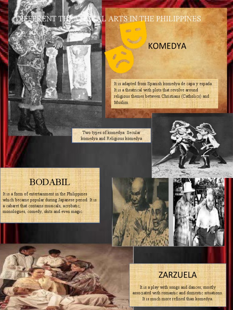 Theatrical Arts in the Philippines | PDF | Classics