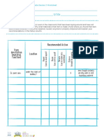 Lesson 2 Zero in On Waste Session 1 Worksheet