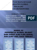 Presentasi Mata Kuliah PDGK4303 Finish