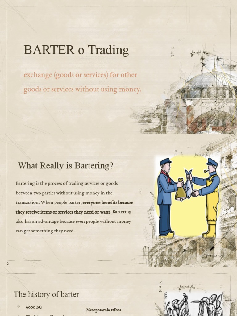 An InDepth Exploration of Bartering Its History, Uses, Benefits and