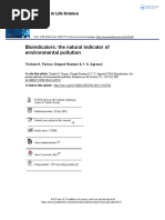 Bioindicators The Natural Indicator of Environmental Pollution