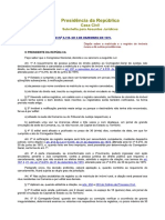 LEI No 6.739, de 5 de DEZEMBRO de 1979 - Dispõe Sobre A Matrícula e o Registro de Imóveis Rurais