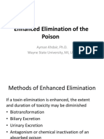 Enhanced Elimination of The Poison