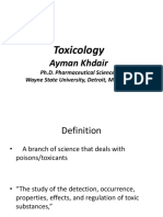 Toxicology Fundamentals for Pharmaceutical Sciences