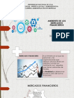 Ambiente de Los Mercados Financieros