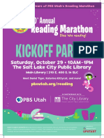 2022-pbs Kids Reading Marathon Kickoff Party