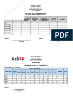 No. of Printed Module