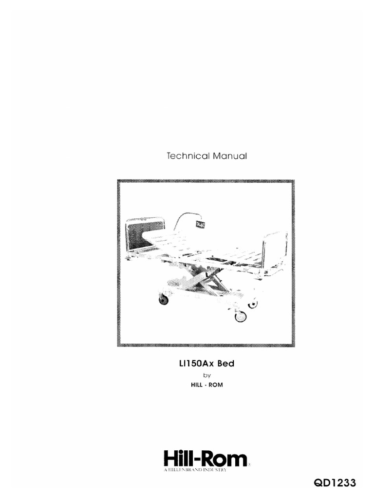 Hill-Rom LI150Ax Bed - Service Manual | PDF