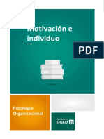 Motivación e Individuo