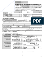 Ficha de Registro de Casos Julio 2021