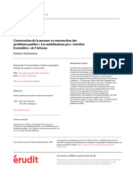 Construction de La Menace Et Construction Des Problèmes Publics: Les Mobilisations Pro - Barrière Frontalière de L'arizona