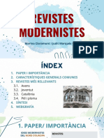 Presentació "Revistes Del Modernisme"