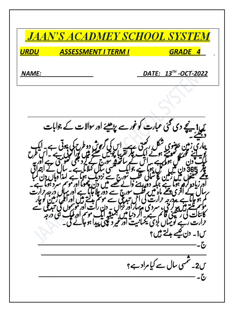 Grade 4 | PDF