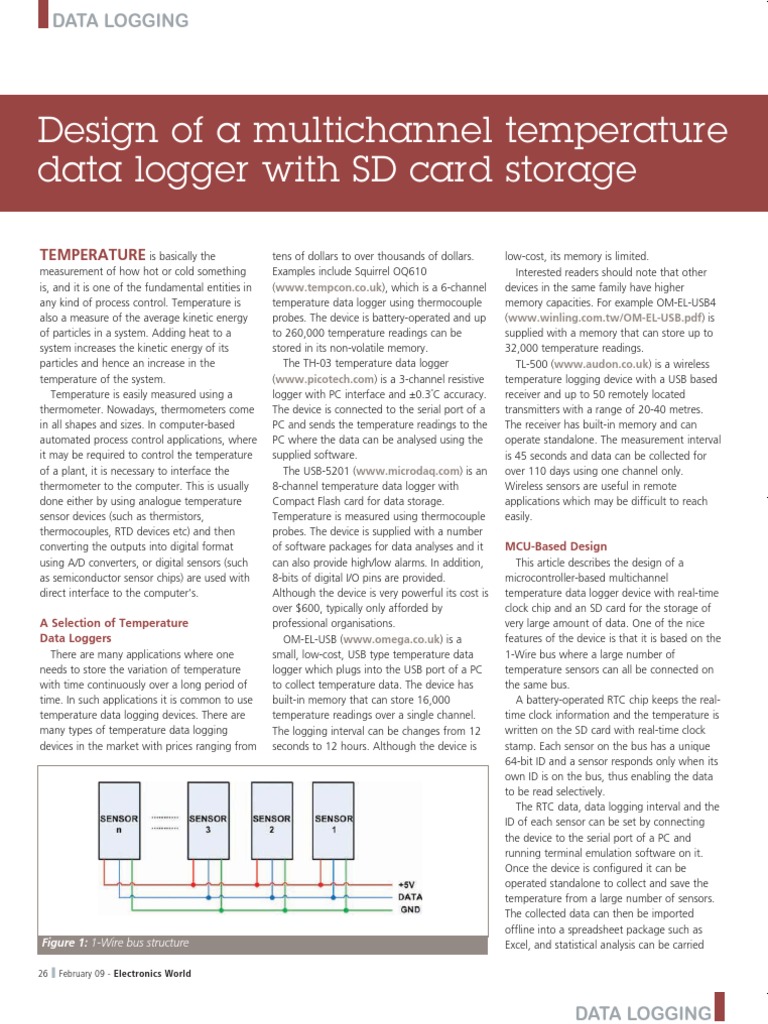 Data Logger Ew 02 09 | PDF
