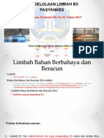 Limbah Fasyankes Berdasar PermenLH 56 Tahun 2015 DLH Sby 6 Agustus 2019