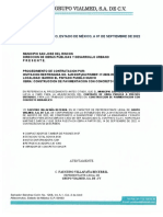 Carta de Arrendamiento