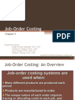 Job Order Costing