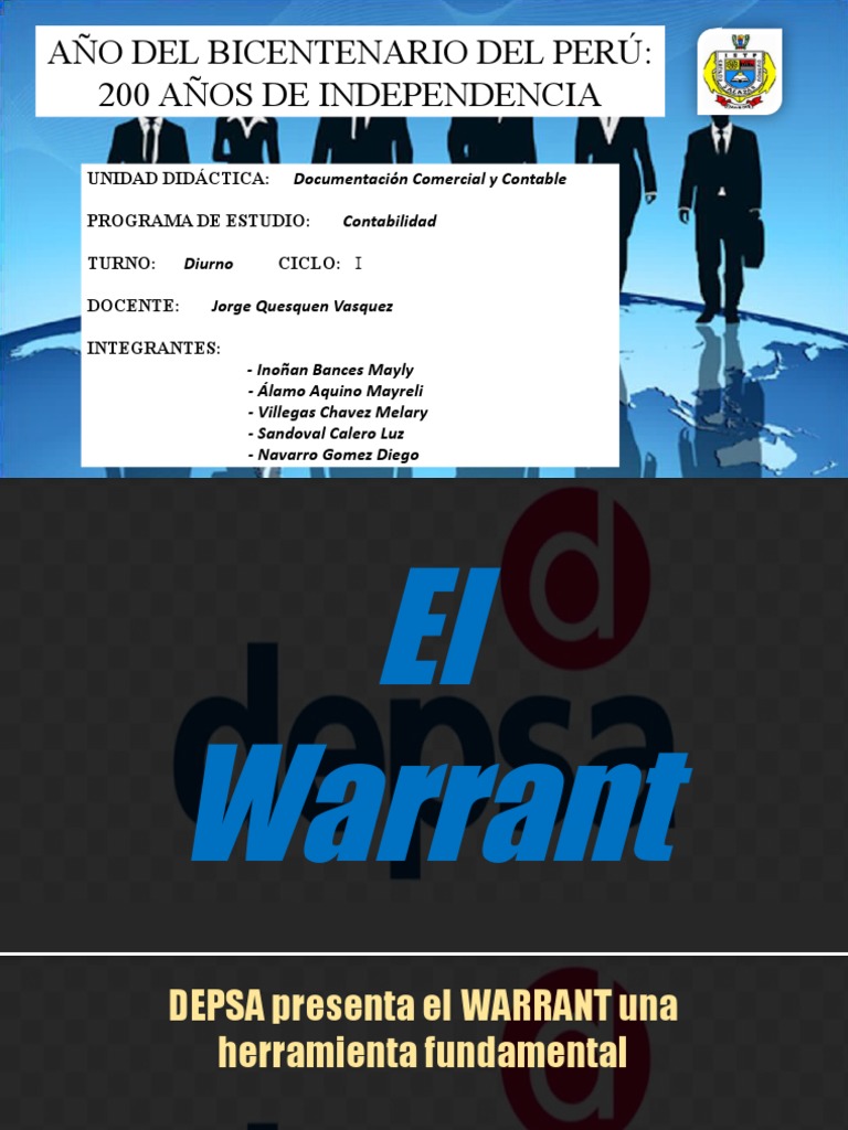 DEPSA (Warrant) | PDF