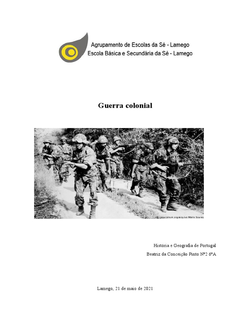 Guerra Colonial Pdf Portugal Angola
