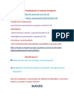 Succes: Modulul I: Subiectul Lecției: Unități de Competență: Abilități (A)