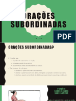 Orações Subordinadas Introdução Sem Áudio