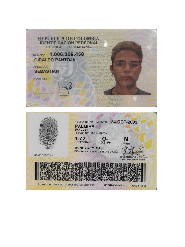 Copia Cedula 1006309458 | PDF
