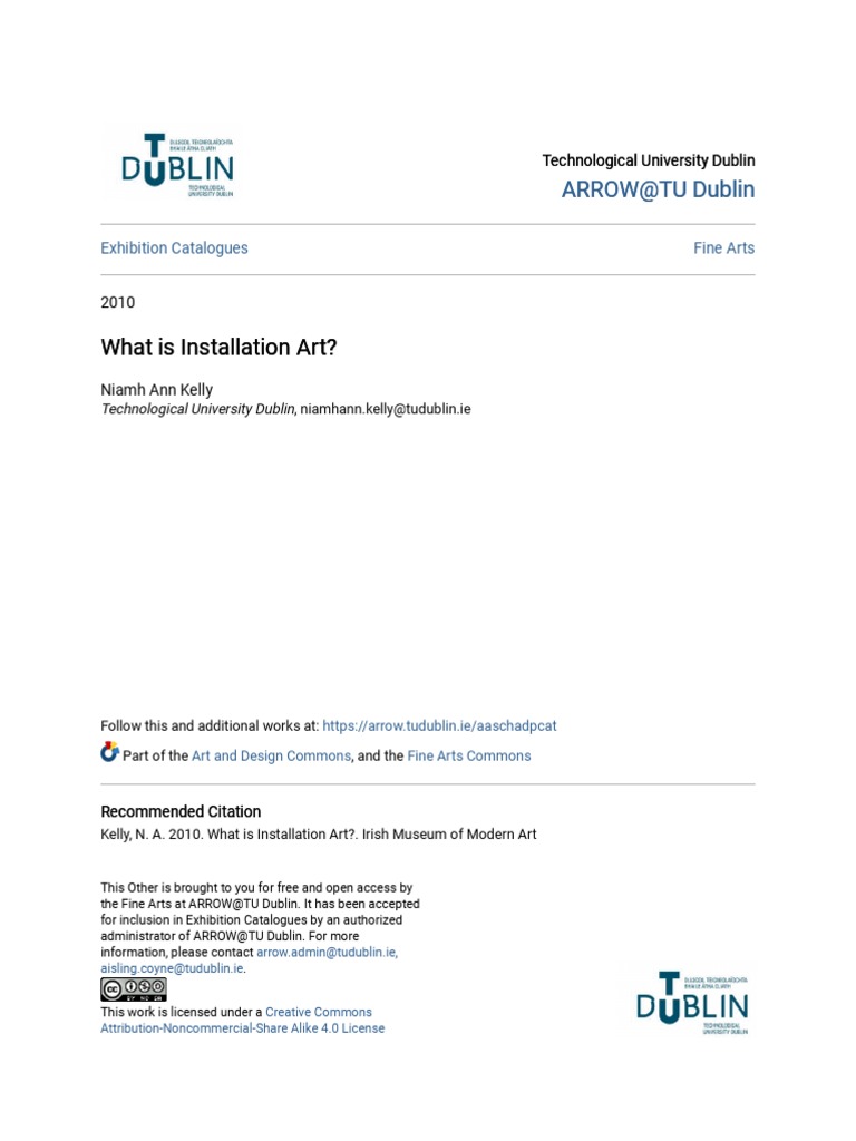 What Is Installation Art? PDF Installation Art Works Of Art